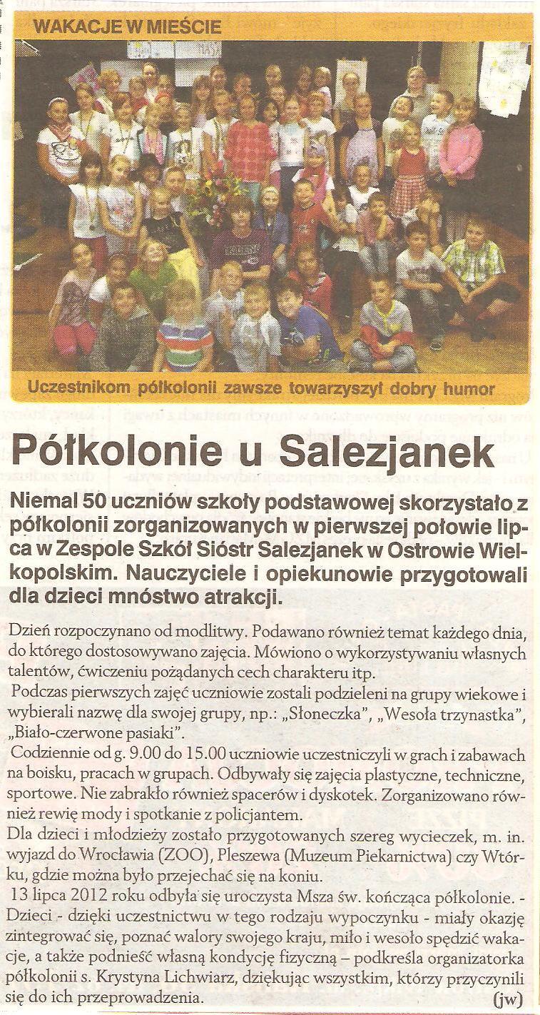 Image: Salezjańskie półkolonie