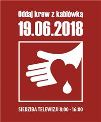 Image: "Oddaj krew z kablówką"
