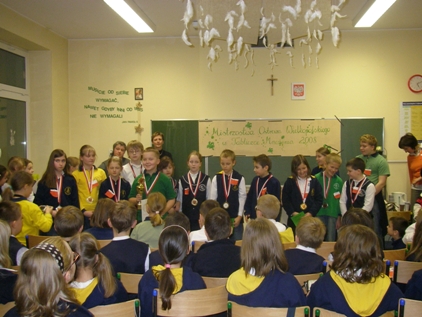 15.01.2008 Mistrzostwa Ostrowa Wlkp. w Tabliczce Mno¾enia.JPG